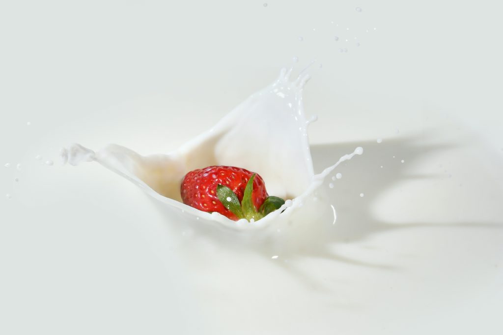 Healthier food alternative - low fat milk