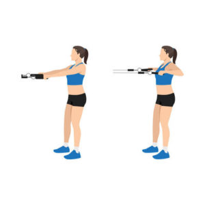 Strength Training Workout - Pull apart