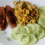 Keto Eggs and Sausage