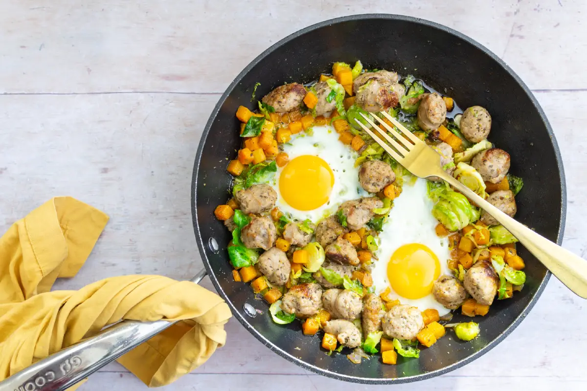 egg sausage and hashbrown casserole